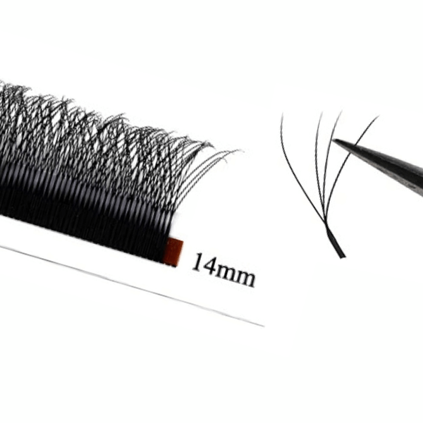 Cílios Masscaku 4D W - Volume Árabe - 0.07 C/D