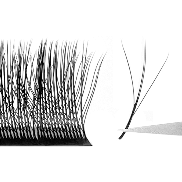 Cílios Natuhana 3D 2.0 W - Volume Egípcio - 0.07 C/D